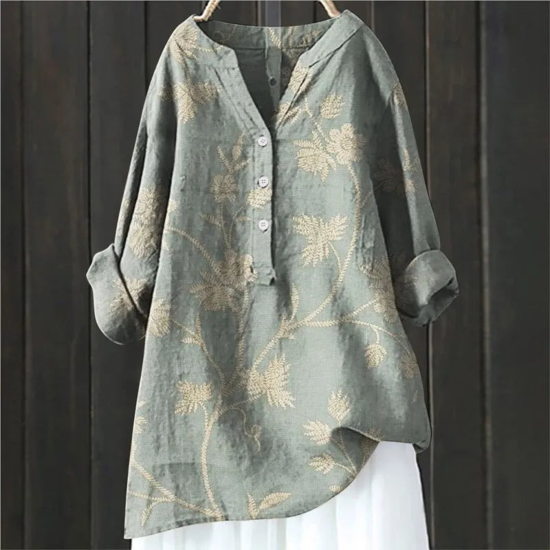 Marvy™ - Casual blouse with floral print