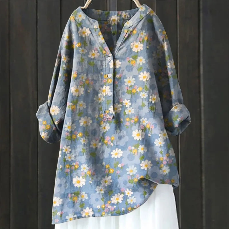 Marvy™ - Casual blouse with floral print