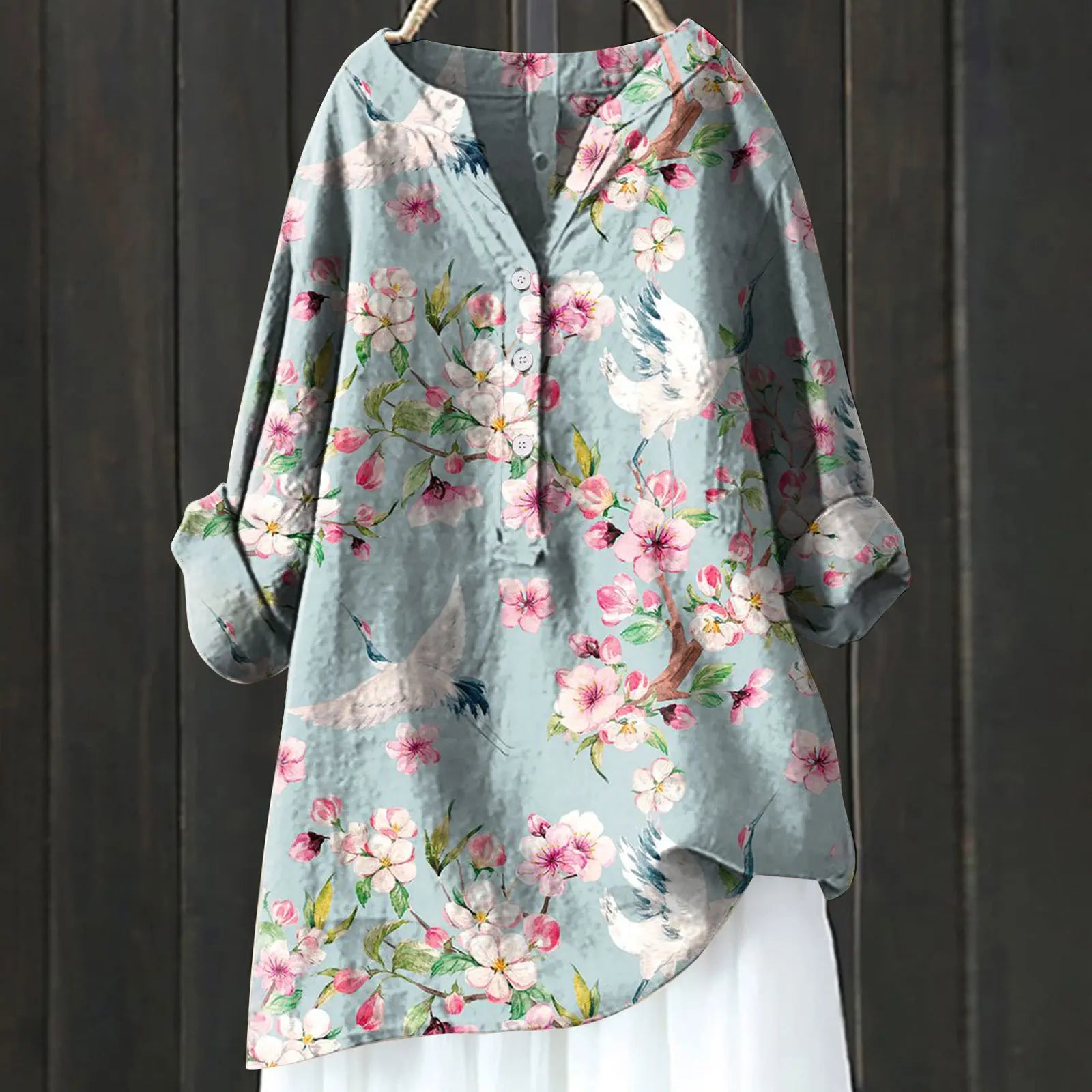 Marvy™ - Casual blouse with floral print